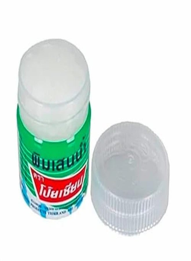 MISTYCDEP بلسم بيم ساين التايلاندي العشبي المسكن للألم عن طريق الاستنشاق (عبوة من 6 قطع) - Image 5