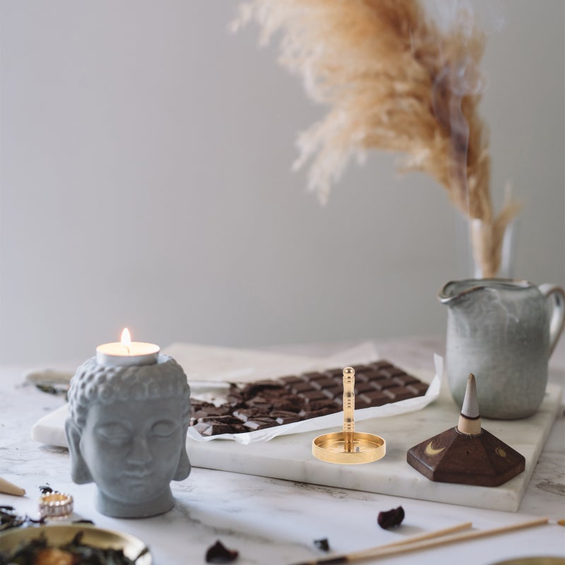 Incense Press Ash Mold Brass Incense Mold DIY Making Incense Press Mold Incense Seal Mold - Image 3