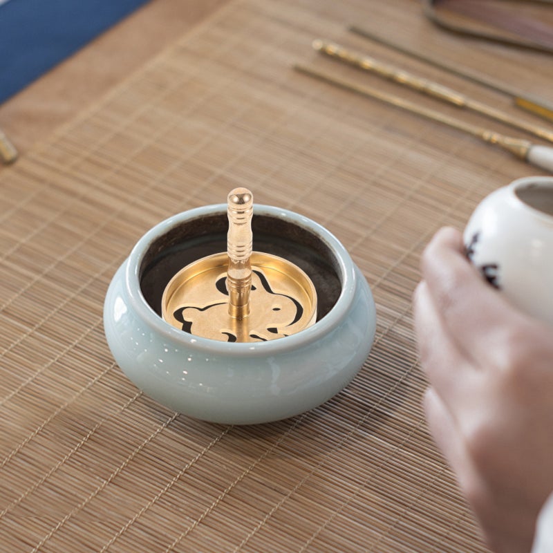 Incense Press Ash Mold Brass Incense Mold DIY Making Incense Press Mold Incense Seal Mold - Image 4