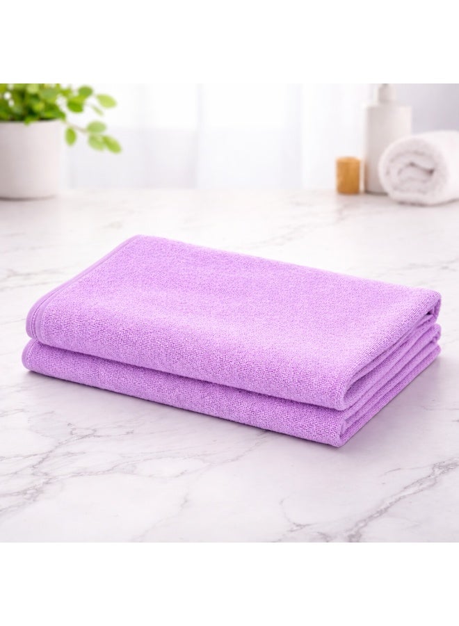Microfiber Bath Towel, Quick-Dry with Hanging Loops – Size 140 × 70 cm - Image 4