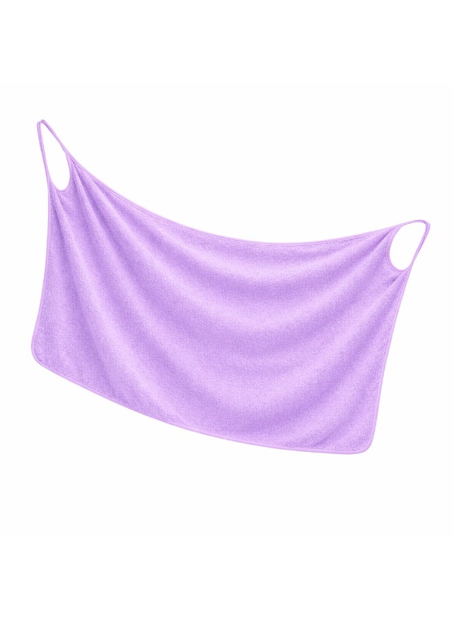 Microfiber Bath Towel, Quick-Dry with Hanging Loops – Size 140 × 70 cm - Image 5