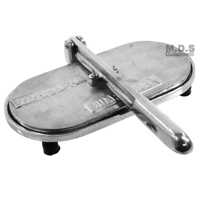 M.D.S Cuisine Cookwares MDS Cuisine Cookwares Huarache PressMaker Tortilla Authentic Huarachera Cast Aluminum Mexican 9inches 