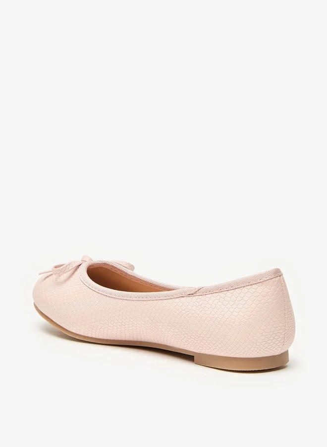 ميسي Girls Embellished SlipOn Round Toe Ballerina Shoes