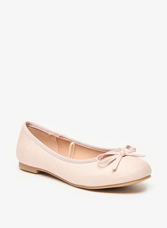 ميسي Girls Embellished SlipOn Round Toe Ballerina Shoes