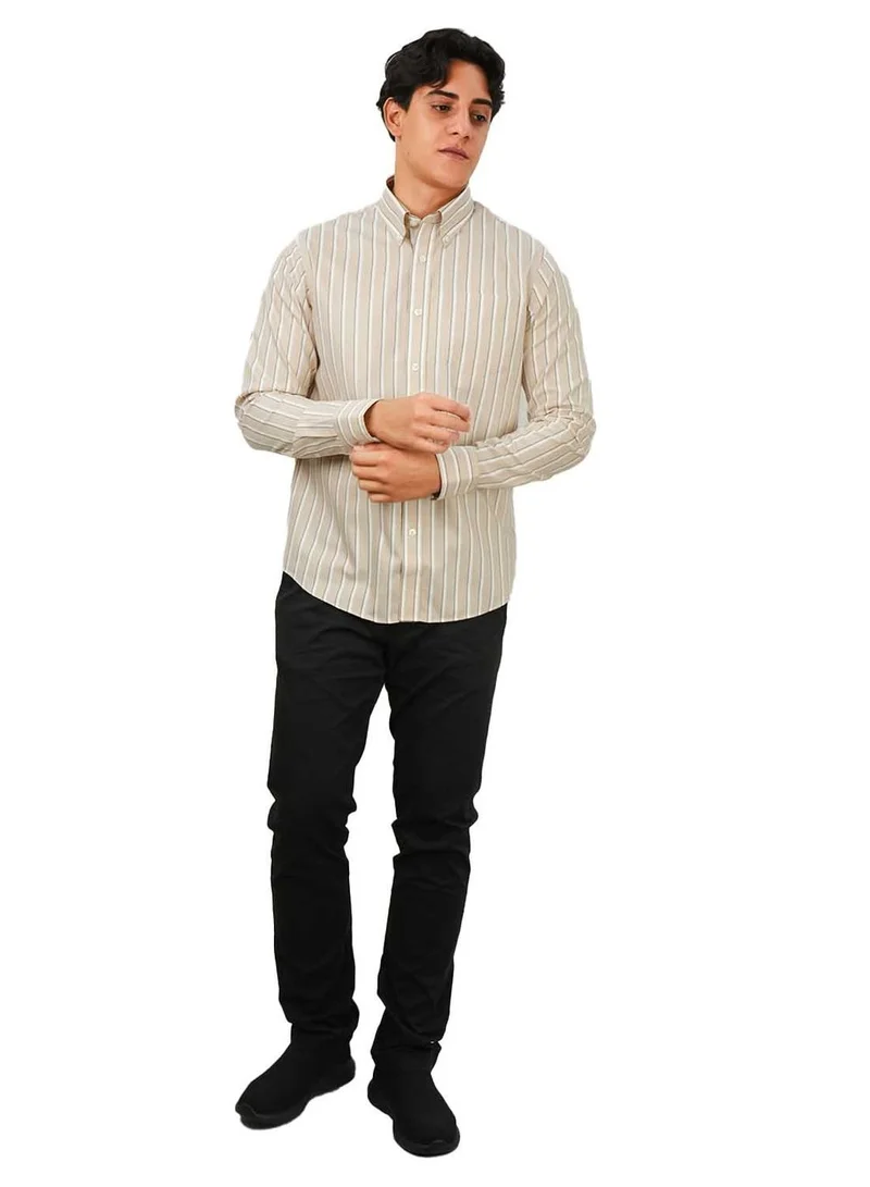 GIORDANO Men's Wrinkle Free Cotton Shirt: Comfort & Style