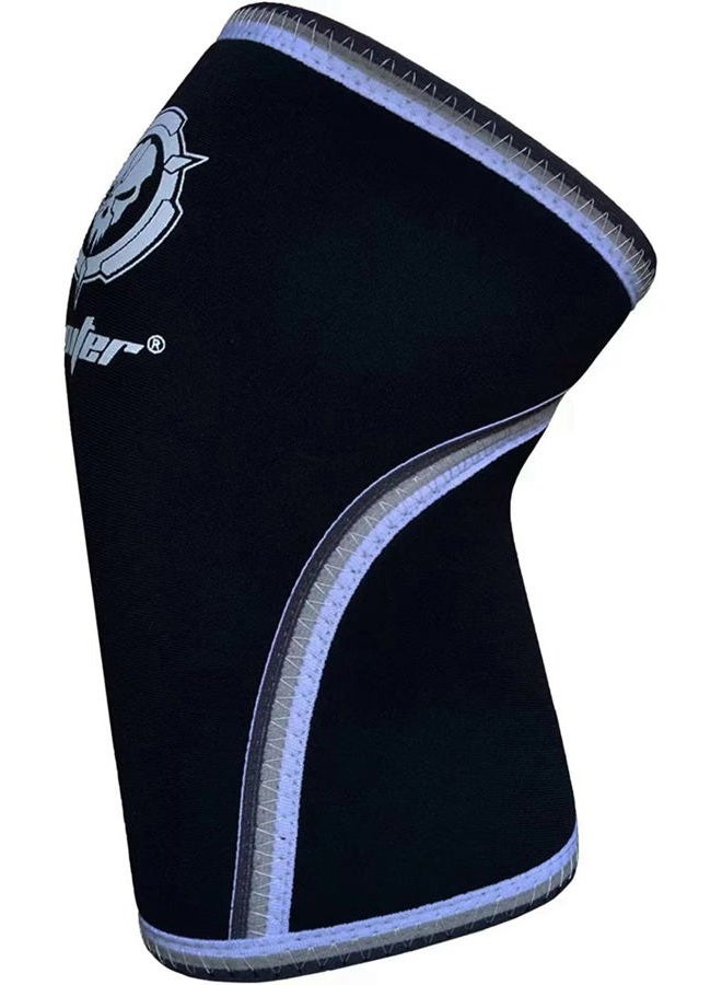 Jupiter Knee Sleeves (1 Pair), 7mm Compression Knee Braces for Squats,Weightlifting,Powerlifting,Cross Training for Men & Women (Medium) - Image 2