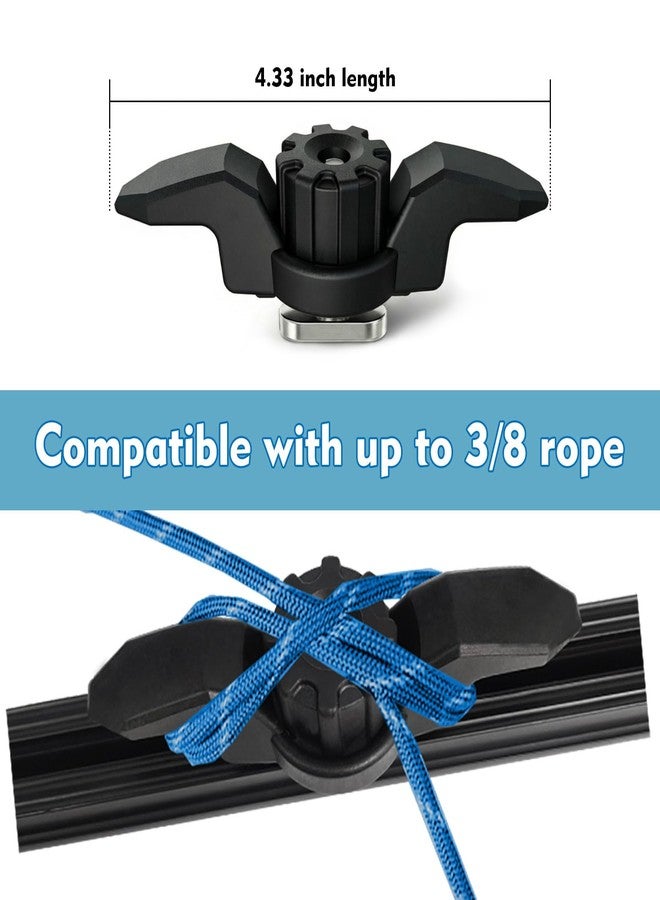 EDSRDPLT Aventik Kayak Anchor Cleat for Track Mount Track Mount Line Cleat Rail Mount Kayak Accessories - Image 3