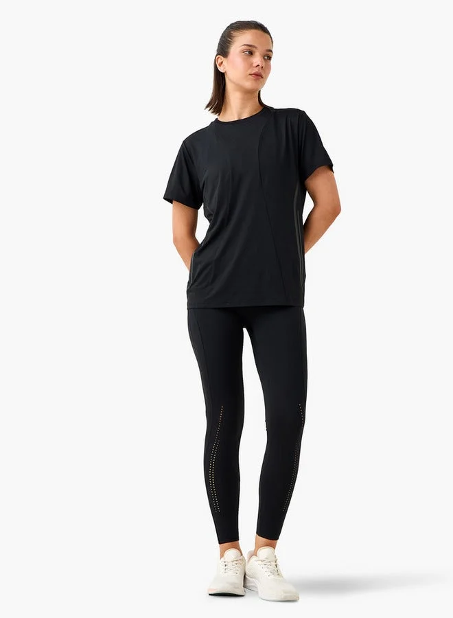 كابا تي شيرت كابا بطبعة شعار للأداء