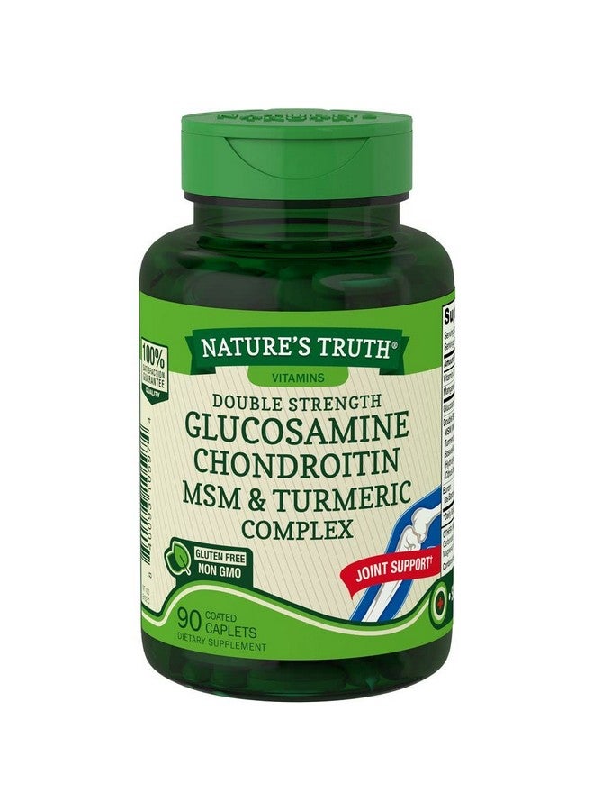 Nature's Truth Ds Glucosamine Chondroitin Msm Complex 90 Tablets  - Image 1