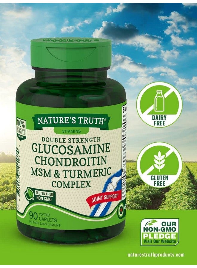 Nature's Truth Ds Glucosamine Chondroitin Msm Complex 90 Tablets  - Image 4