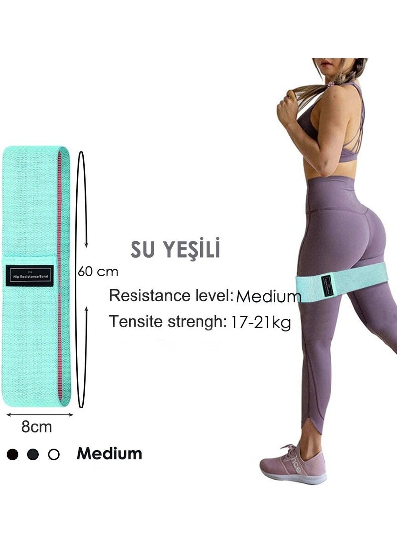 Technosmart Loop Band Resistance Band Sports Exercise Aerobics Pilates Squat Band Fitness Yoga  - Image 2