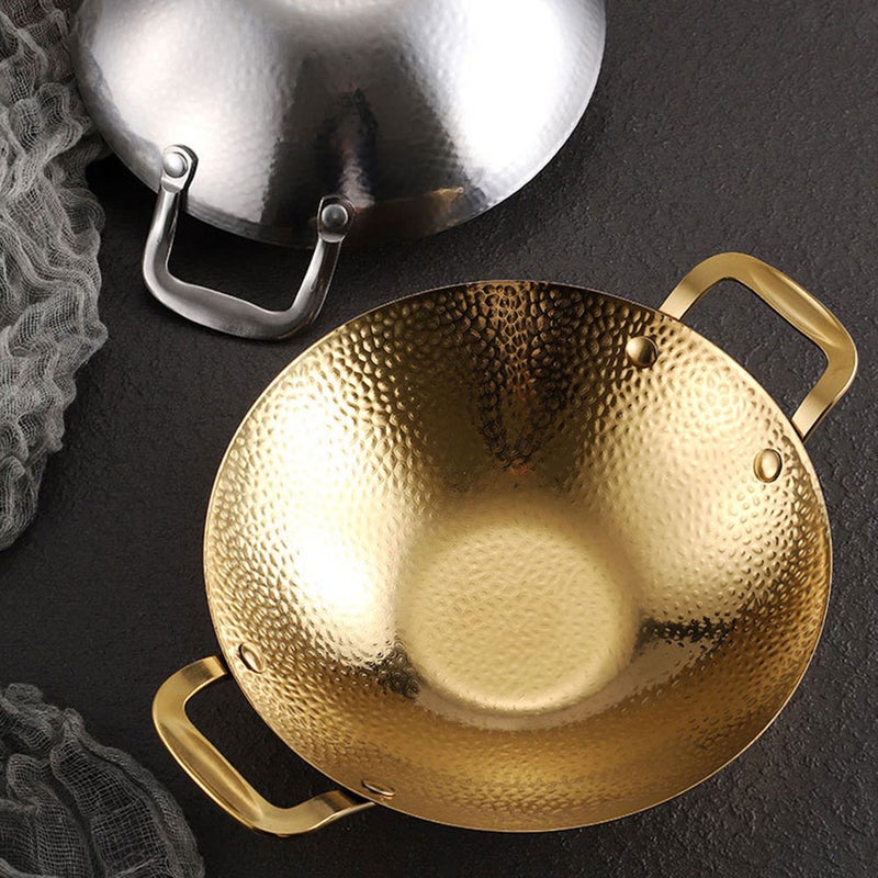 Pot for cooking, double handle design ensures safe grip, ideal for kitchen and camping - Image 5