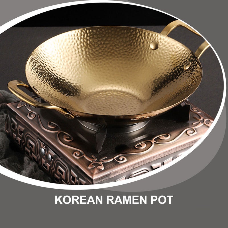Pot for cooking, double handle design ensures safe grip, ideal for kitchen and camping - Image 3