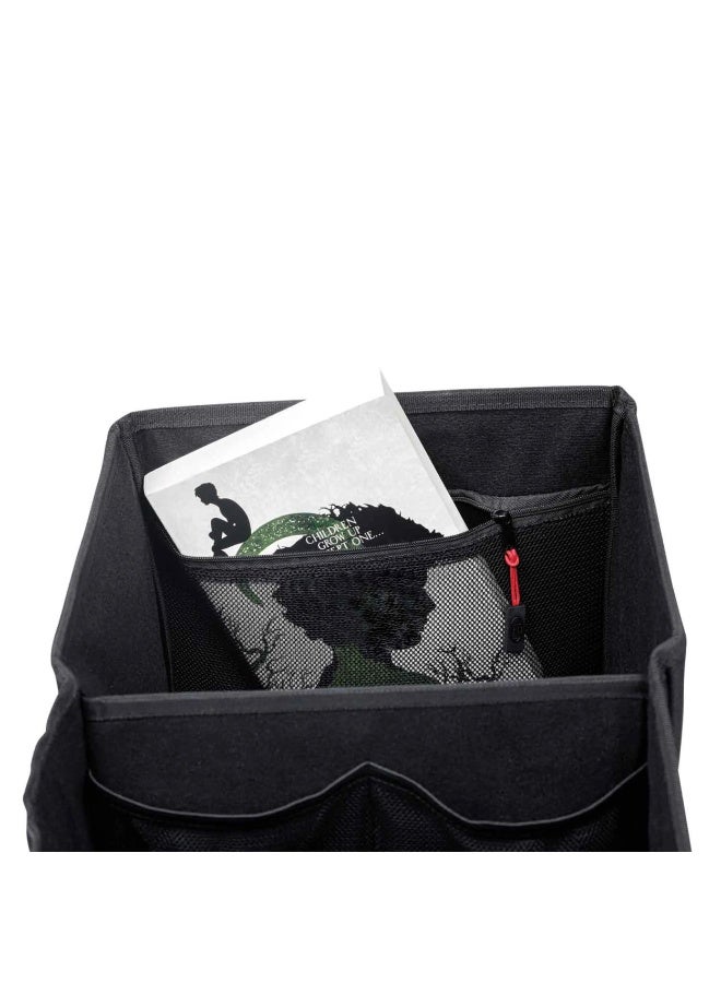 HEYNER® Premium Car Seat Organizer – Foldable, Space-Saving Storage with Multi Compartments & Easy Clean Design - Image 4