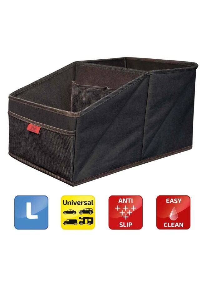 HEYNER® Premium Car Seat Organizer – Foldable, Space-Saving Storage with Multi Compartments & Easy Clean Design - Image 3