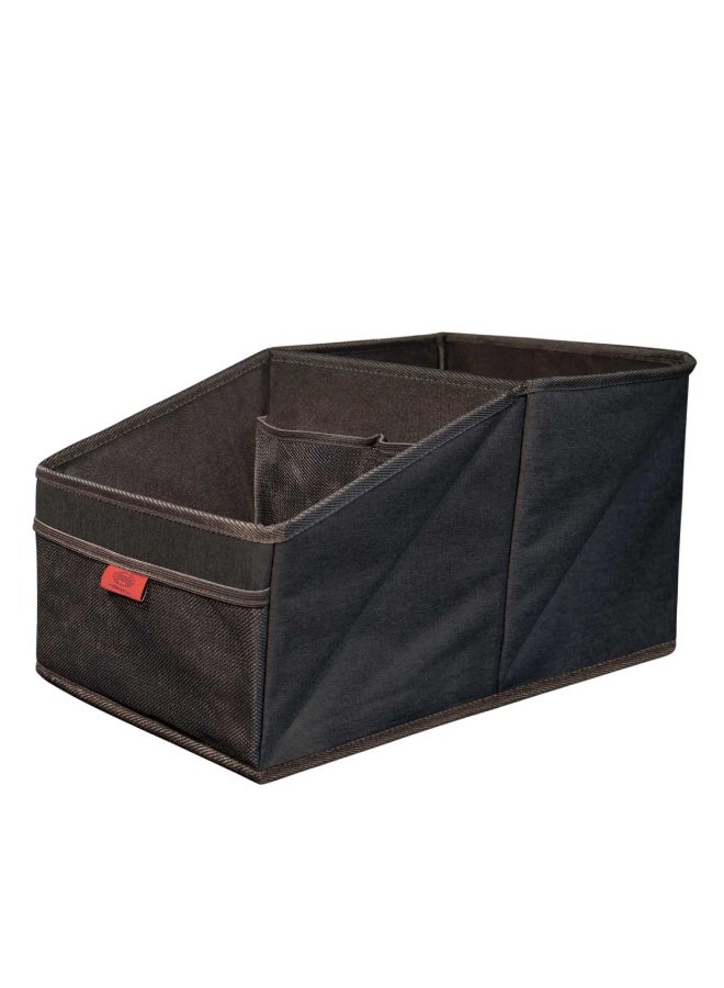 HEYNER® Premium Car Seat Organizer – Foldable, Space-Saving Storage with Multi Compartments & Easy Clean Design - Image 1