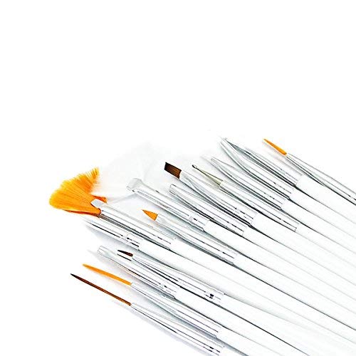 Belicia Nail Art Design Dotting Painting Drawing Polish Brush Pen Dotting Tools Set for Nail Art Embossing Stylus for Painting 20PCS - Image 3