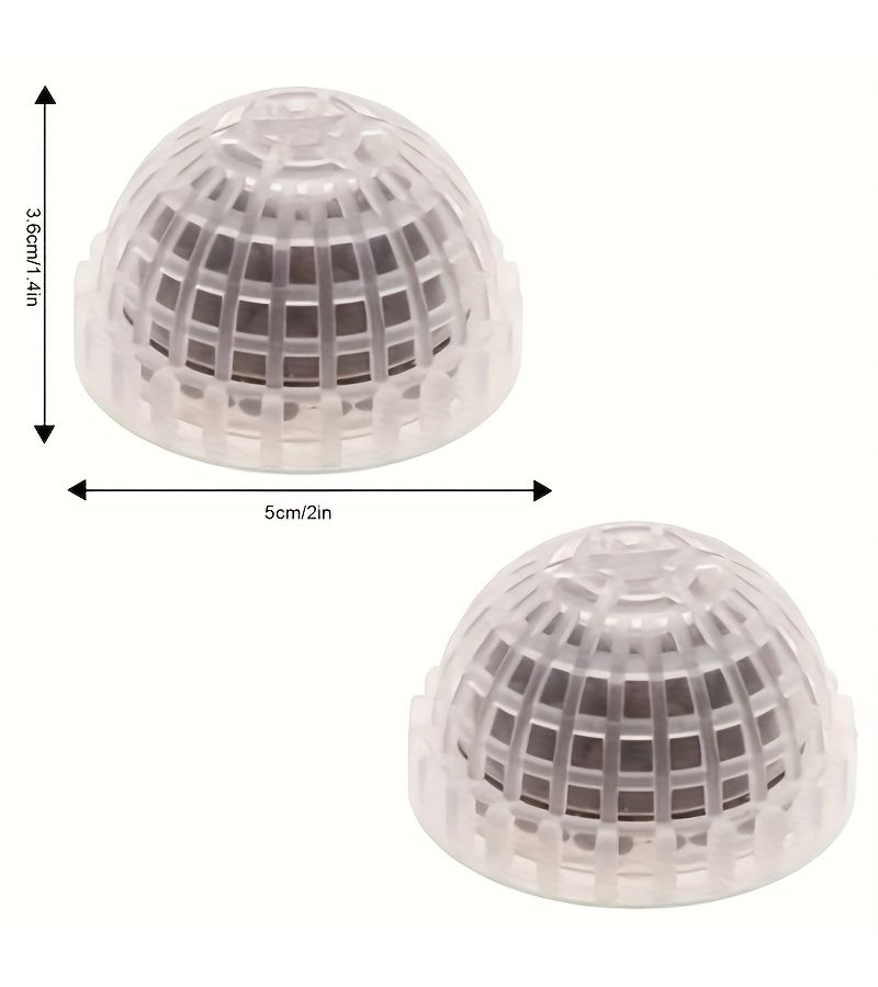 6 Pcs Freshwater Aquarium Moss Ball Holder With Filter Stone For Shrimp Tank Live Plant Shaping - Image 2