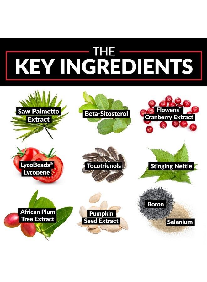 Force Factor مكمل صحة البروستاتا المتقدم للرجال لتقليل رحلات الحمام الليلية تخفيف المثانة والمسالك البولية مع ساو بالميتو بيتا سيتوستيرول 180 قرص (1 عبوة) - Image 4