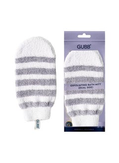 GUBB Bath Mitt Glove For Dead Skin Removal | Exfoliating Bath Mitten With Loofah | Shower Scrubber Glove For Body Exfoliation,Scrub Gloves,Blackheads,Tan Removal,Dead Skin Cells,Promote Blood Circulation,Bath Brush For Dead Skin |Easy To Use  - Image 1