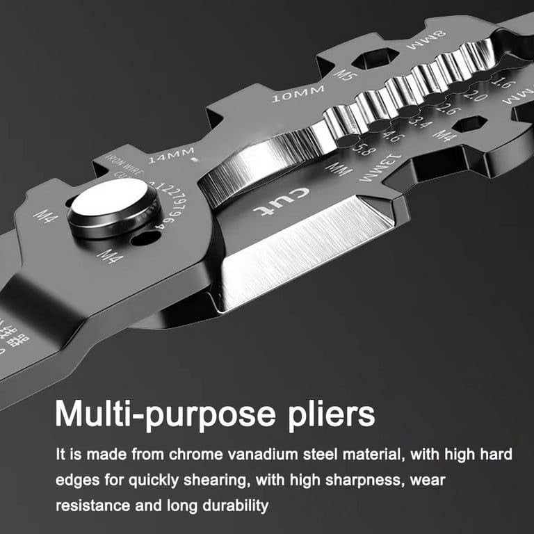SHREESHANN 25in1 Multifunction Wire StrippersCrimping Tool Stainless Steel Pliers for Cutting Shearing Splitting Looping  - Image 2