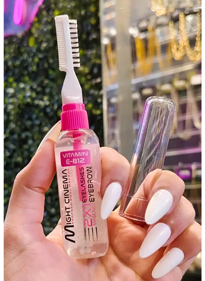Might Cinema Transparent Vitamin E+B12 mascara for eyelashes and eyebrows 2 in 1 - Might Cinema - 4171 - Image 2
