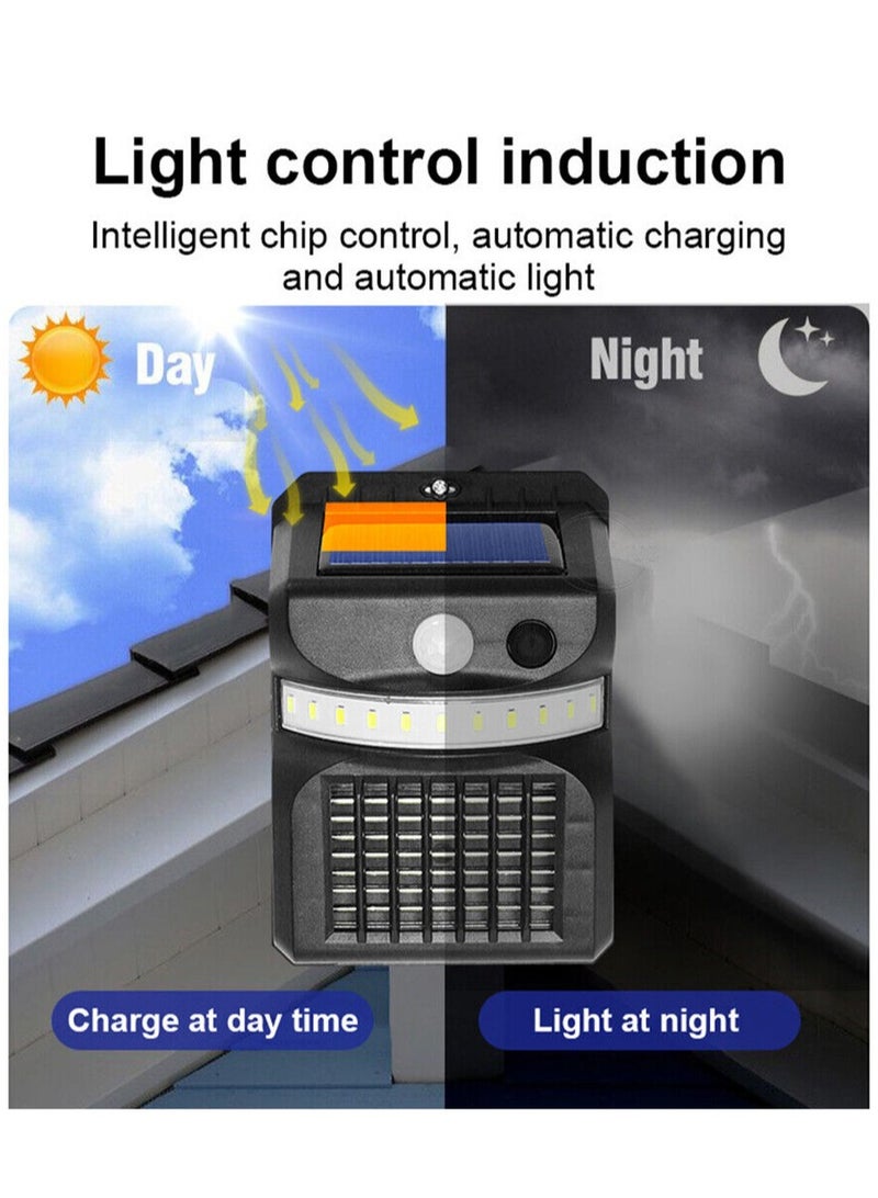 Carebao LED Solar Wall Lamp Light, Upgrade The Anti-Mosquito Function, Human Body Intelligent Sensor Outdoor Garden Wall Light - IP65 Waterproof Mosquito Killing Lamp Fly Killing Lamp - Image 4