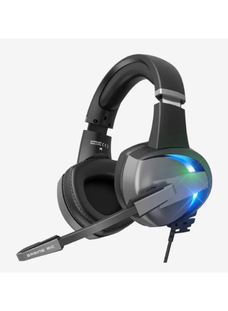 بي إكسلنت سماعة الألعاب Beexcellent PRO GM 7 مع ميكروفون شفاف كريستالي - Image 3