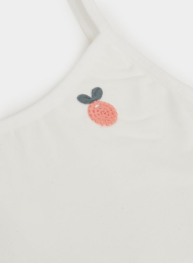 ستايلي فيست قطن مطرز - Image 3