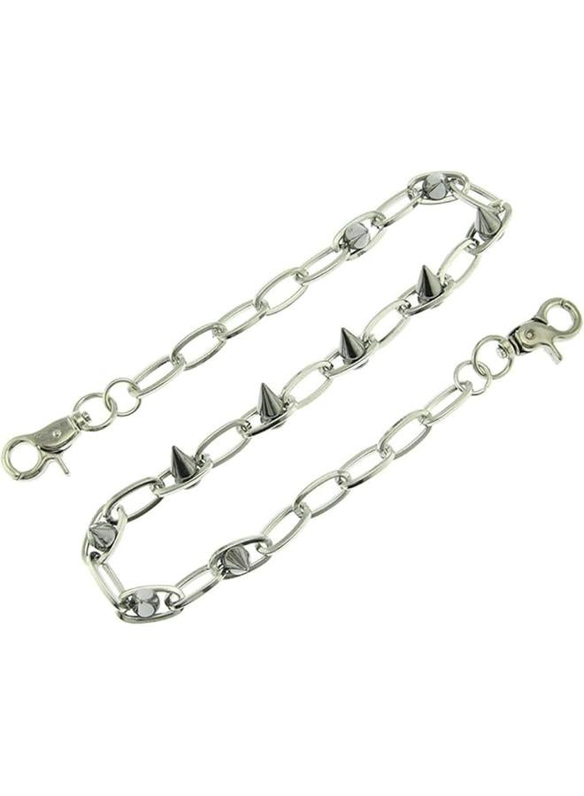 Bluejw PINKPIN Heavy Rivet Biker Keychain Punk Trouser Wallet Chain Hip Hop Jeans Chains Pants Chain For Men Women - Image 2