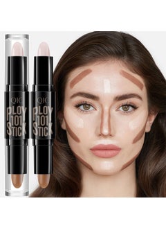 Highlight Contour Stick 2 in 1 Makeup Shading Stick Face Highlighters Sticks Concealer Contour Highlighter StickCruelty Free Makeupdoubleend face concealer contouring sticks cream 01 - pzsku/Z5BB41091ADF9A5072DEDZ/45/_/1741001499/04e7686b-ef18-4d8b-bd34-cec299f5741a