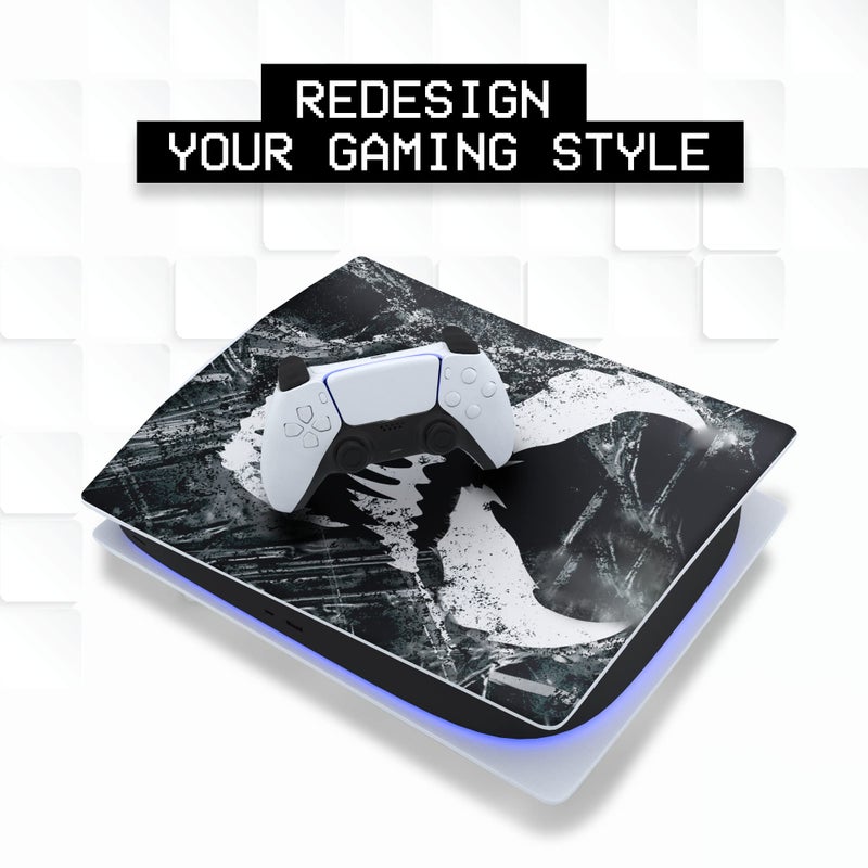 BABY CUDDLE BOX BCB Controllers Custom Console Face Plate Compatible with PS-5 Console | Console Cover for Play-Station 5 Console | Proudly Customized in USA with Permanent HYDRO-DIP Printing (NOT JUST A SKIN) - Image 5