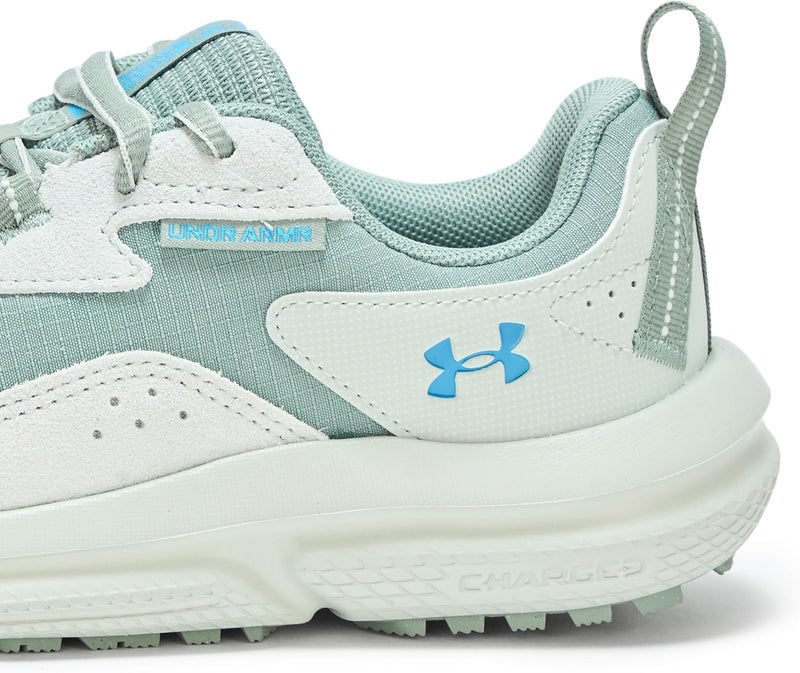 Under Armour Women's Charged Verssert 2 Sneaker - Silica Green/Hydro Green/Ether Blue - Image 4