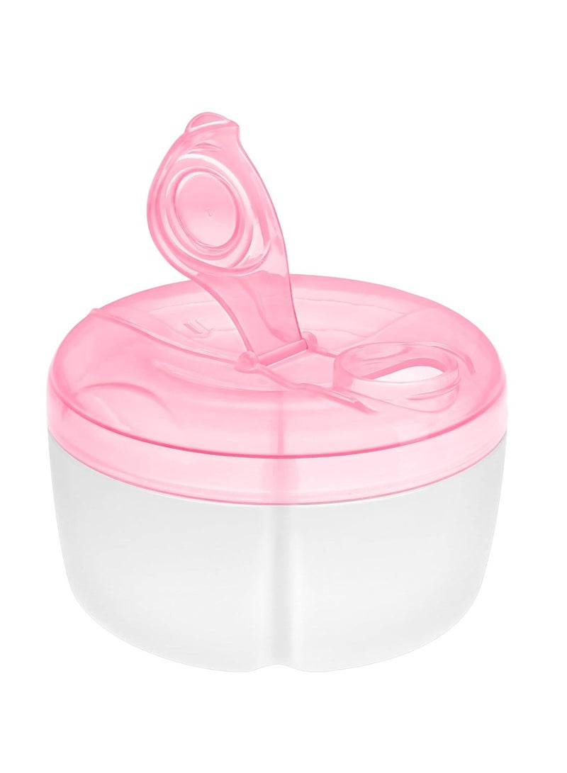 Bukela Baby Formula Dispenser On The Go, Formula Container to Go, Non-Spill Rotating Three-Compartment Formula Dispenser and Snack Storage Container for Infant Toddler Traveling - Image 1