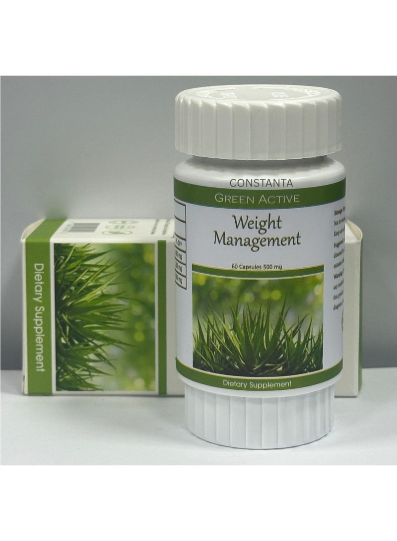 CONSTANTA إدارة الوزن النشطة الخضراء 60 كبسولة - Image 1