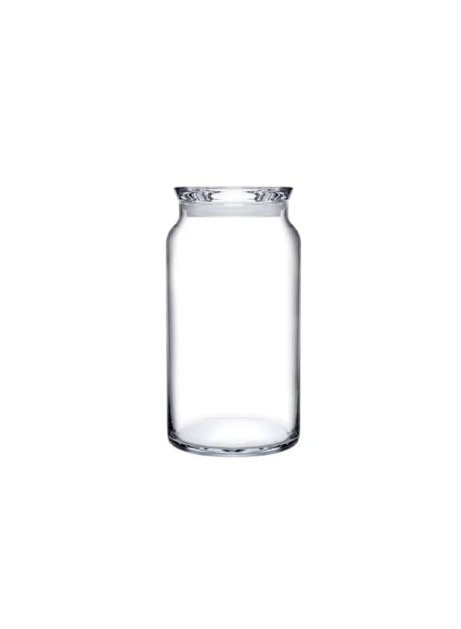 Pasabahce - Glass Jar With Glass Lid 1130 ml - Clear Clear 1130ml