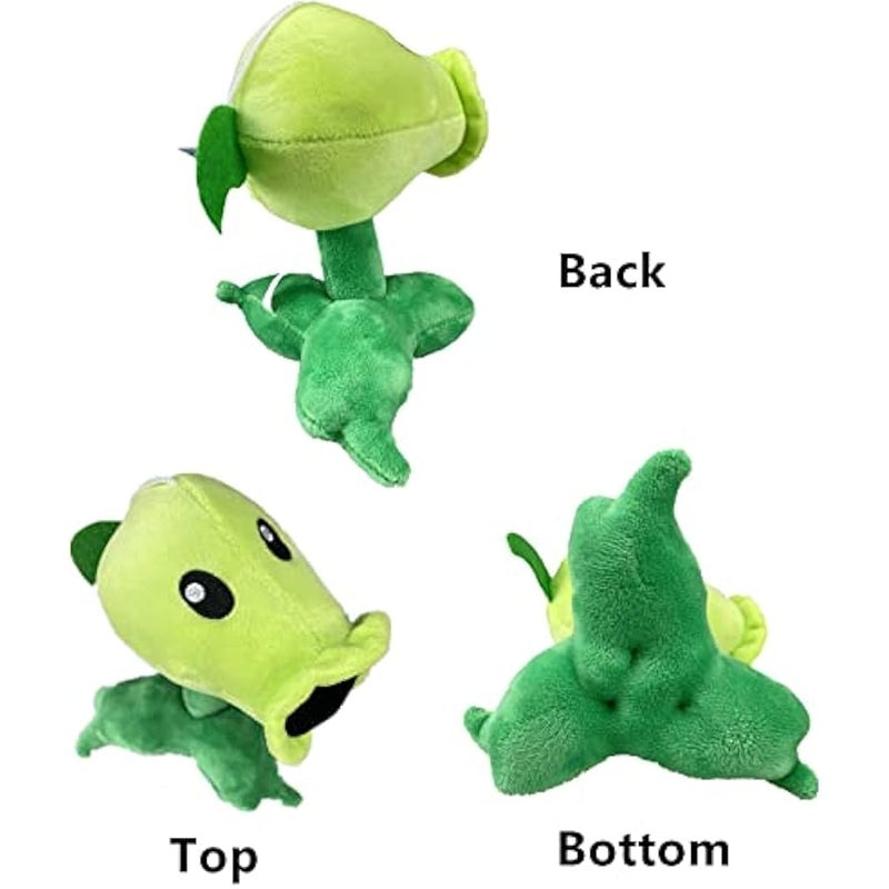 7 Plants and Zombies PVZ Plush Peashooter Toys PVZ 1 2 Stuffed Soft Zombies Doll Green Pea Shooter Plush Toy New - Image 4