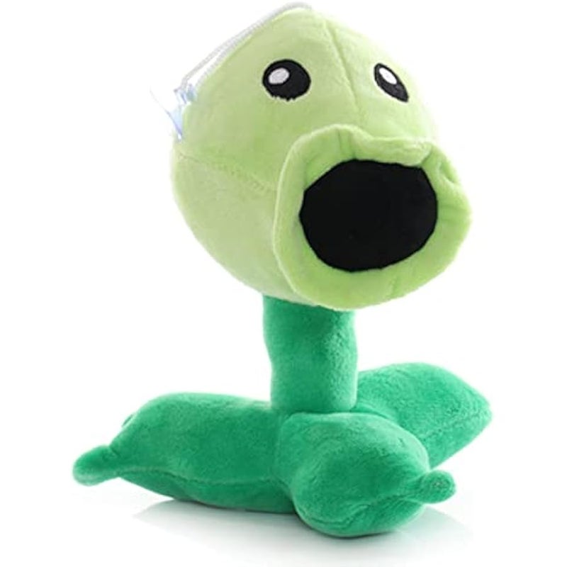 7 Plants and Zombies PVZ Plush Peashooter Toys PVZ 1 2 Stuffed Soft Zombies Doll Green Pea Shooter Plush Toy New - Image 1