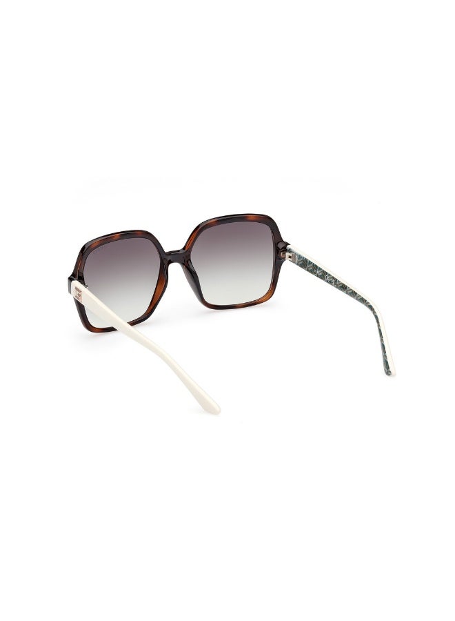 GUESS غو 7921 مربع H للنساء مقاس 57، هافانا داكنة - Image 3