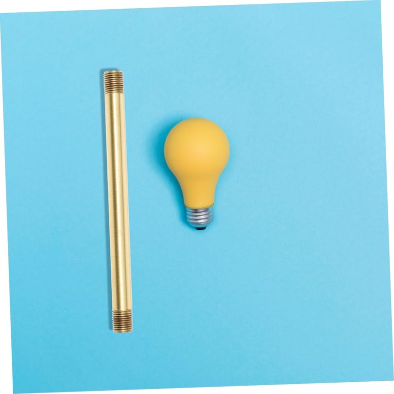 [Nationwide popular] IMIKEYA M10 Lamp Parts Hardware Kit Copper Straight Tube External Thread for Diy Lighting Fixtures Multi-demand satisfied design Sitewide discount Multi stock guarantee supply Global easy assemble picks Medium weight Bestseller Gulf lifestyle friendly Multi-market matching options Widely used design Premium for daily use Market mainstream color picks All-season available stock KSA approved quality Only few left in stock Heat resistant design Easy assemble alternatives Single & bulk use compatible Ventilated design Most item matching trendy design Family friendly Ready order processing Modern versatile shape Coast & inland available Tight fitted parts - Image 3