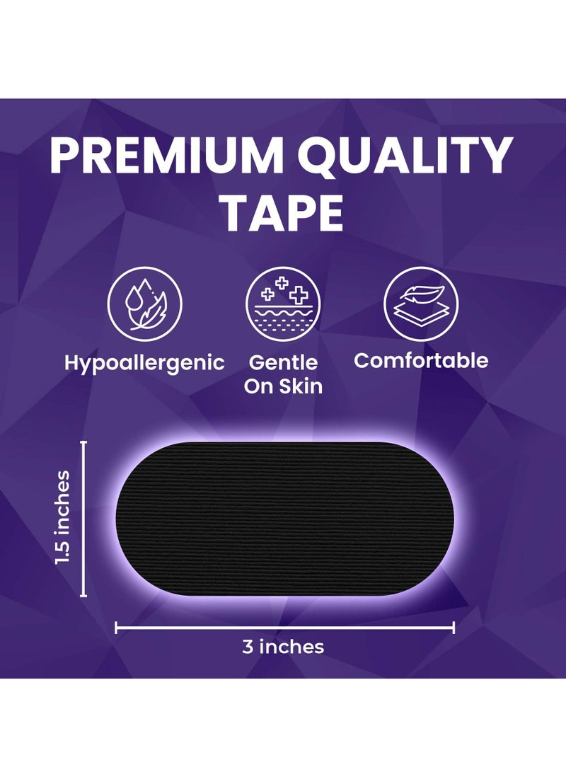 SYOSI 30 Pack Sleep Tape Patch Hypoallergenic Breathable Tape Closed Mouth Patch Breathing Patch Micropore Tape Pain Free Removal Latex Free Gentle On Skin Medical Grade No Irritation - Image 3