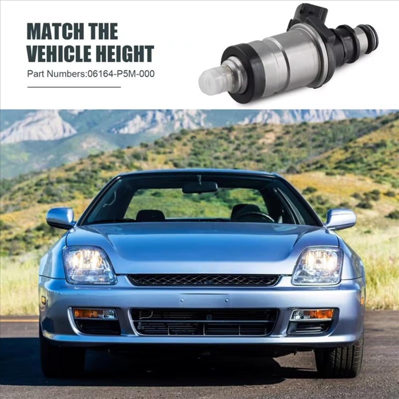 Car Fuel Injector, Engine Fuel Injector Auto Fuel Injector Nozzle 06164PBY000 217-2959 MP-55065 FIDL1594N, For Prelude 2.2L 1997 1998 1999 2000 2001 - Image 3