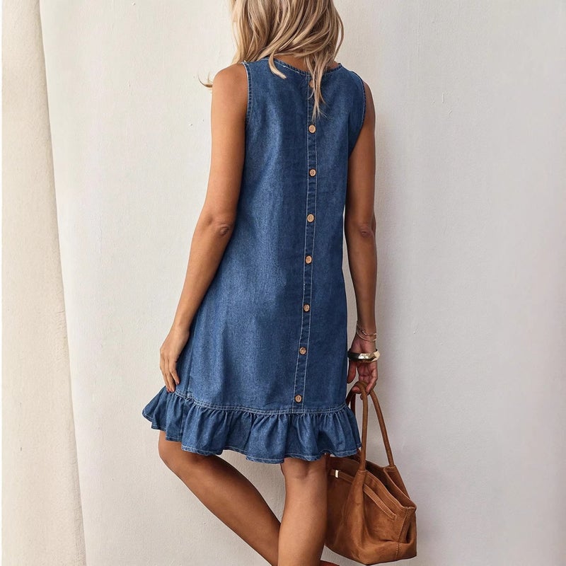 New Denim Dress for Women - Image 1