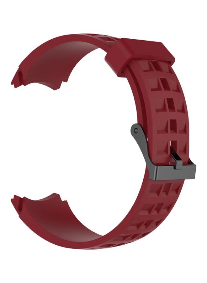 نيبمينينت سوار يد بديل لساعة سونتو تيرا أحمر برغندي - Image 1