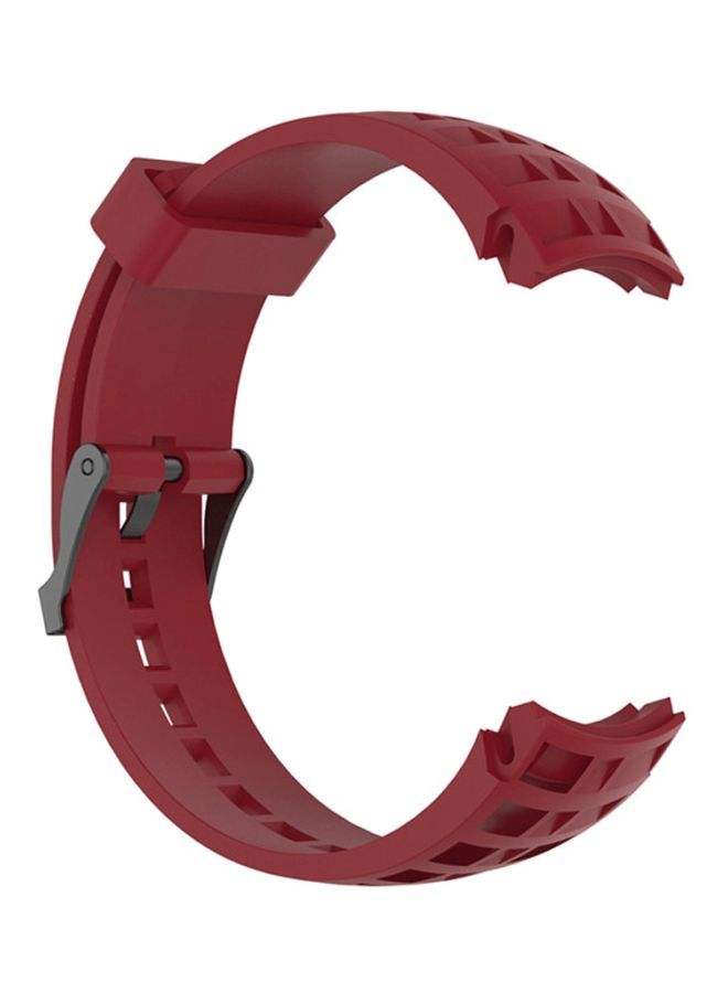 نيبمينينت سوار يد بديل لساعة سونتو تيرا أحمر برغندي - Image 3