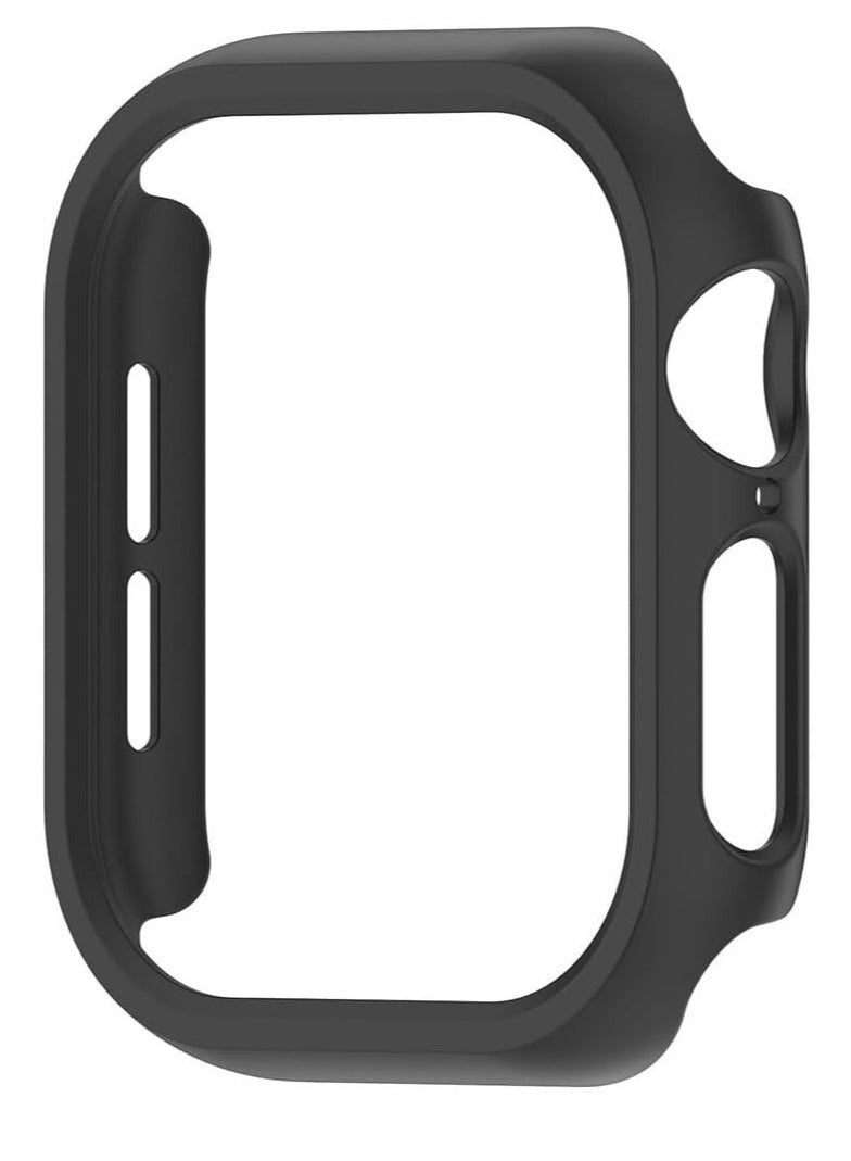 جراب صلب متوافق مع ساعة Apple Watch Series 10 مقاس 42 مم (2024)، [مقاوم للصدمات بزاوية 360 درجة + مضاد للخدش] جراب لساعة iWatch S10 مقاس 42 مم - أسود - Image 1