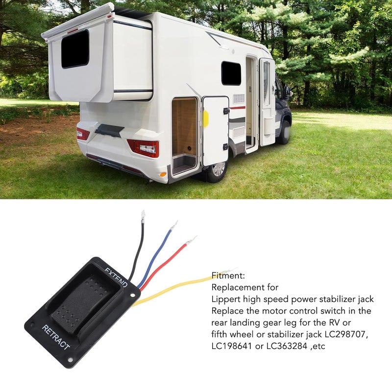 Astibym Power Stabilizer Switch High Speed RV Jack Replacement Waterproof - Image 3