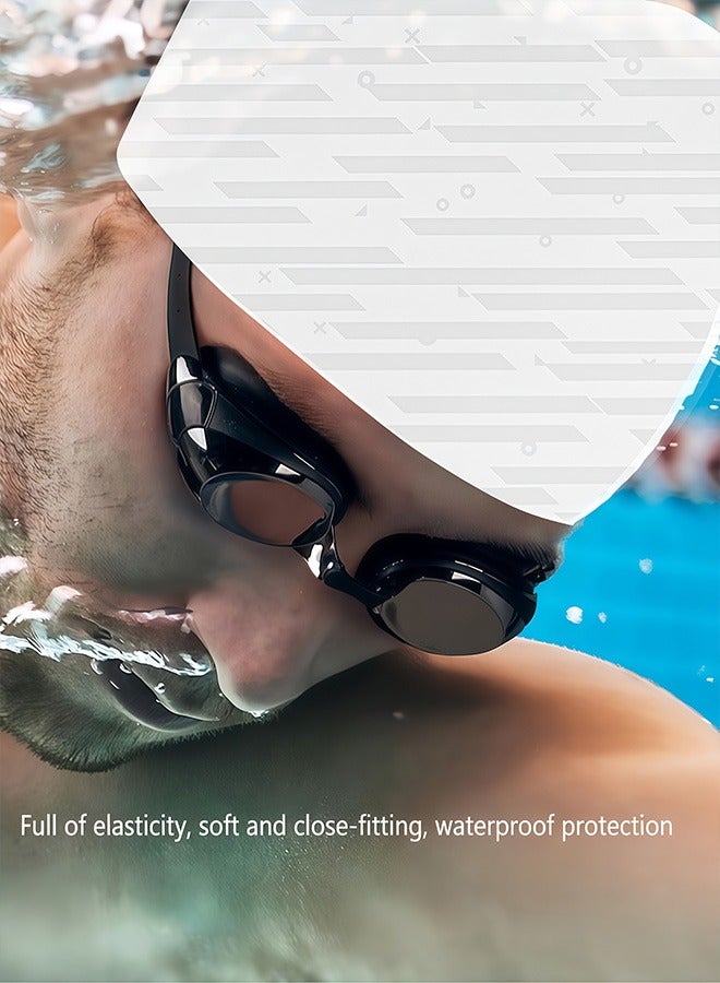 REVEX Men Women Swimming Caps, Unisex Adult Swim Caps  Keep  , Waterproof Bathing Cap for Swimming - Image 2