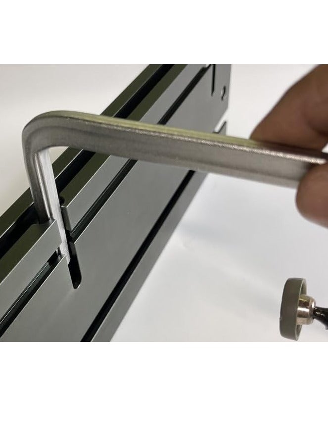 SYOSI 2Pack XT2 T-Track Clamps Hold Down Clamps for XT XTENDER Fences XT524 XT536 and XT546 Woodworking Track Clamp Use for T-Track Clamping and Woodworking Applications - Image 5