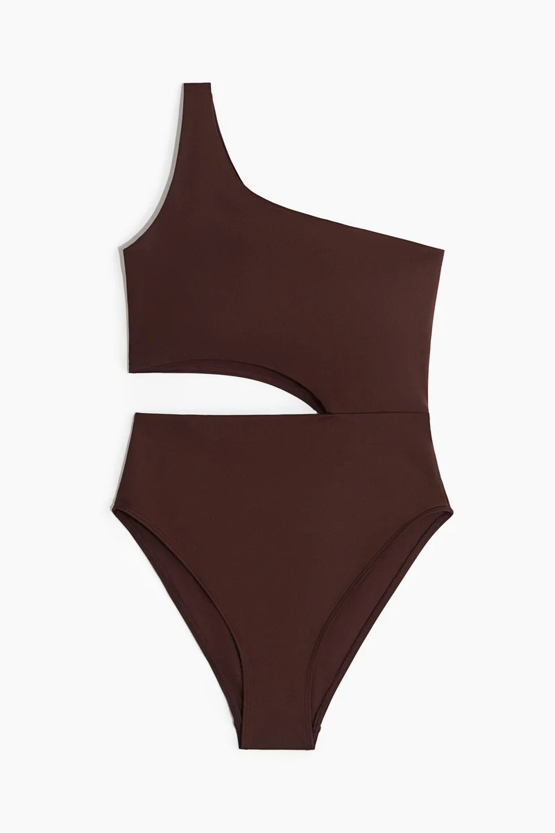H&M Padded-cup High-leg swimsuit